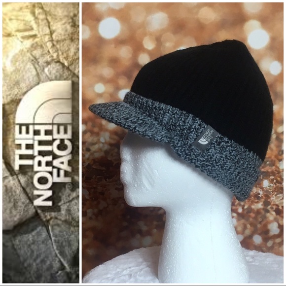 North Face Knit Acrylic Brimmed Winter 